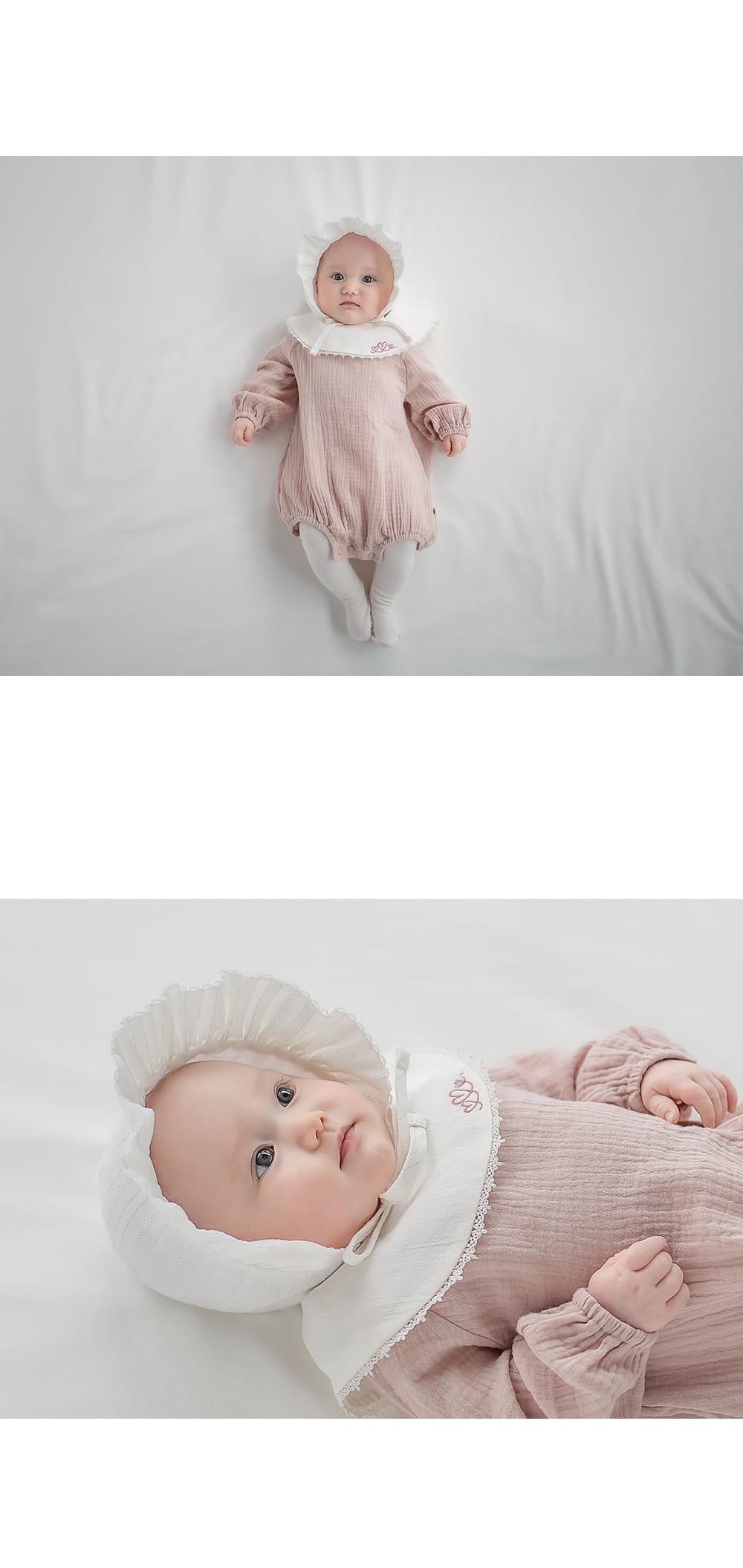 HAPPY PRINCE - Korean Children Fashion - #Kfashion4kids - Pollica Baby Bonnet - 4