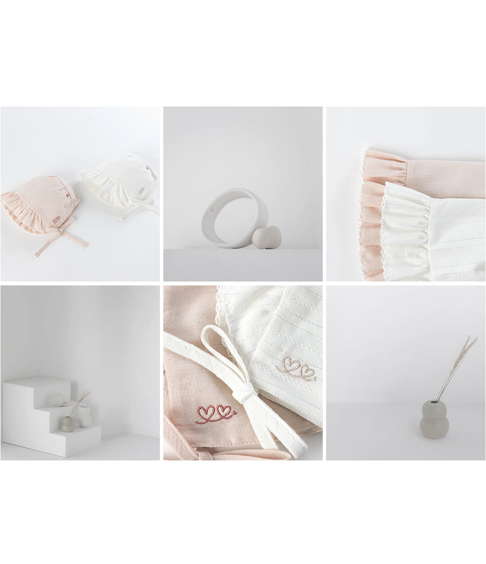 HAPPY PRINCE - Korean Children Fashion - #Kfashion4kids - Pollica Baby Bonnet - 5
