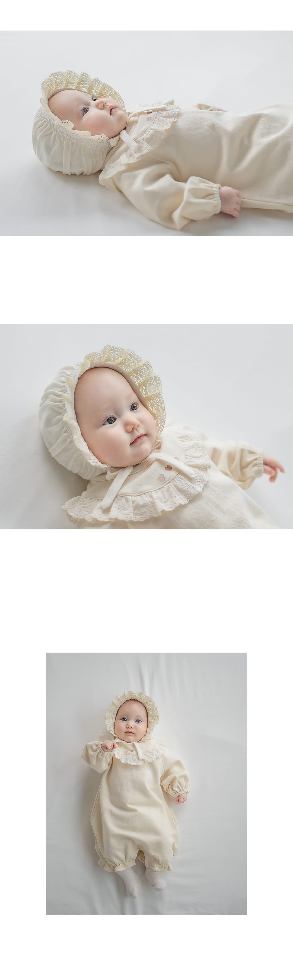 HAPPY PRINCE - Korean Children Fashion - #Kfashion4kids - Ellie Organic Baby Bonnet - 3