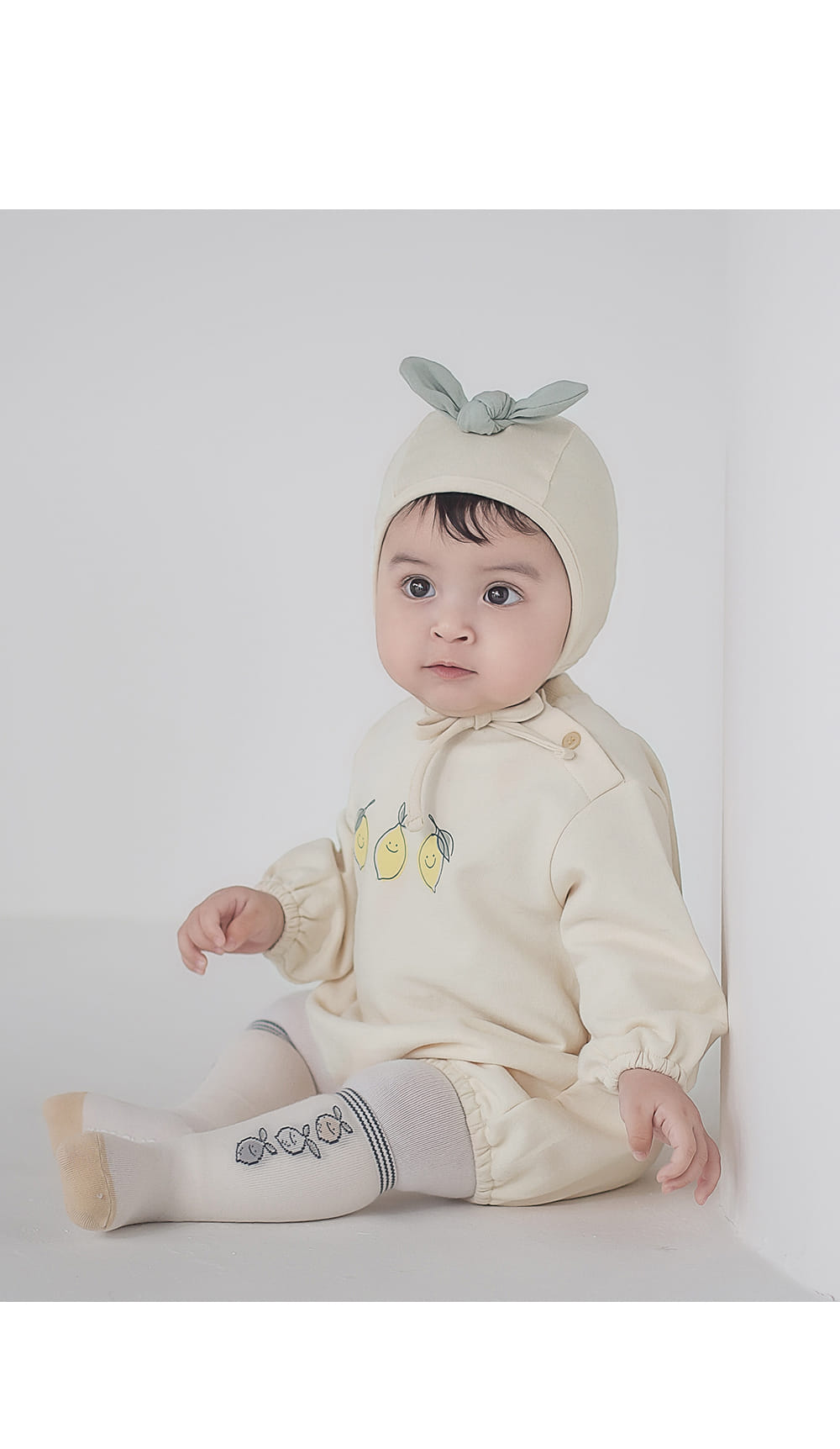 HAPPY PRINCE - Korean Children Fashion - #Kfashion4kids - Fruta Baby Bonnet