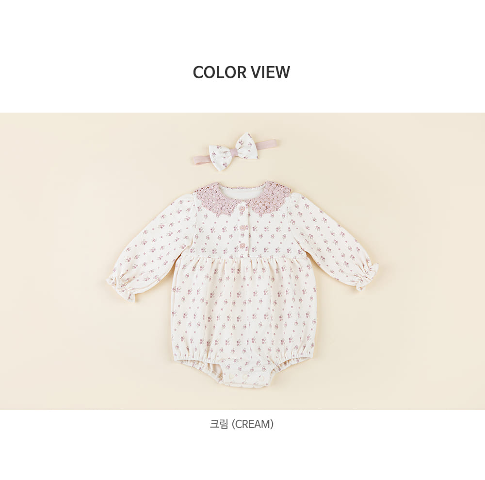 HAPPY PRINCE - Korean Children Fashion - #Kfashion4kids - Vane Body Suit+Hairband - 8