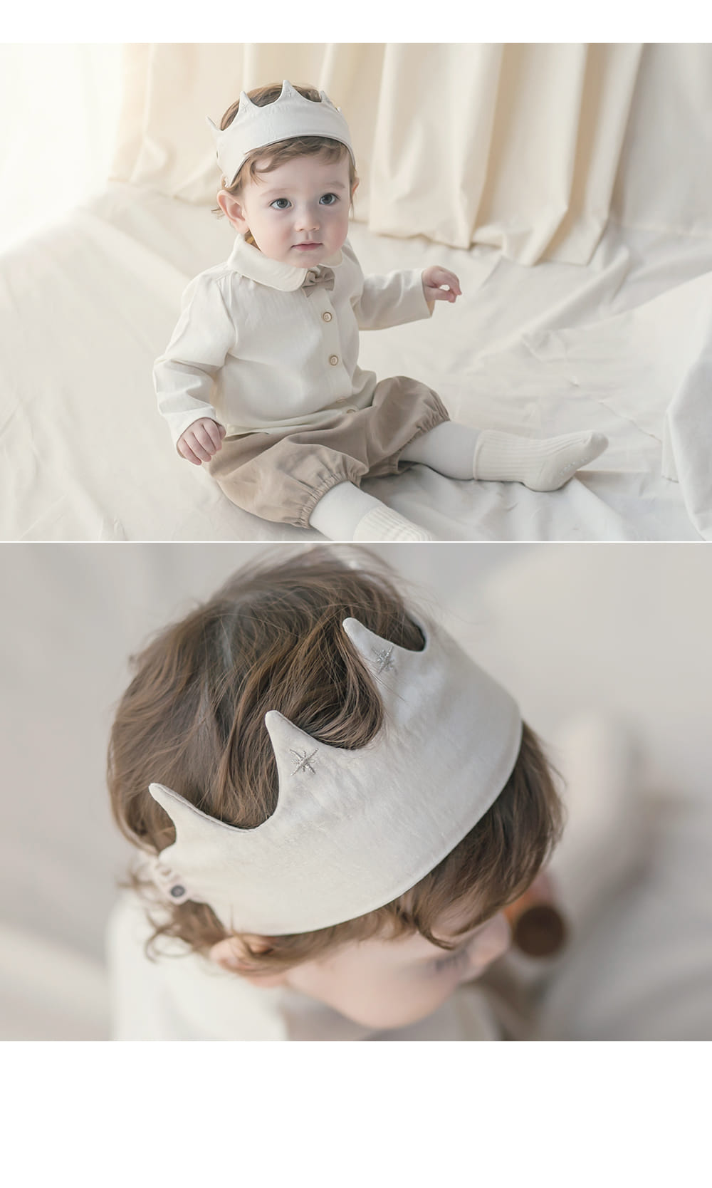 HAPPY PRINCE - Korean Children Fashion - #Kfashion4kids - Flot Crown Baby Hairband [set of 5] - 2