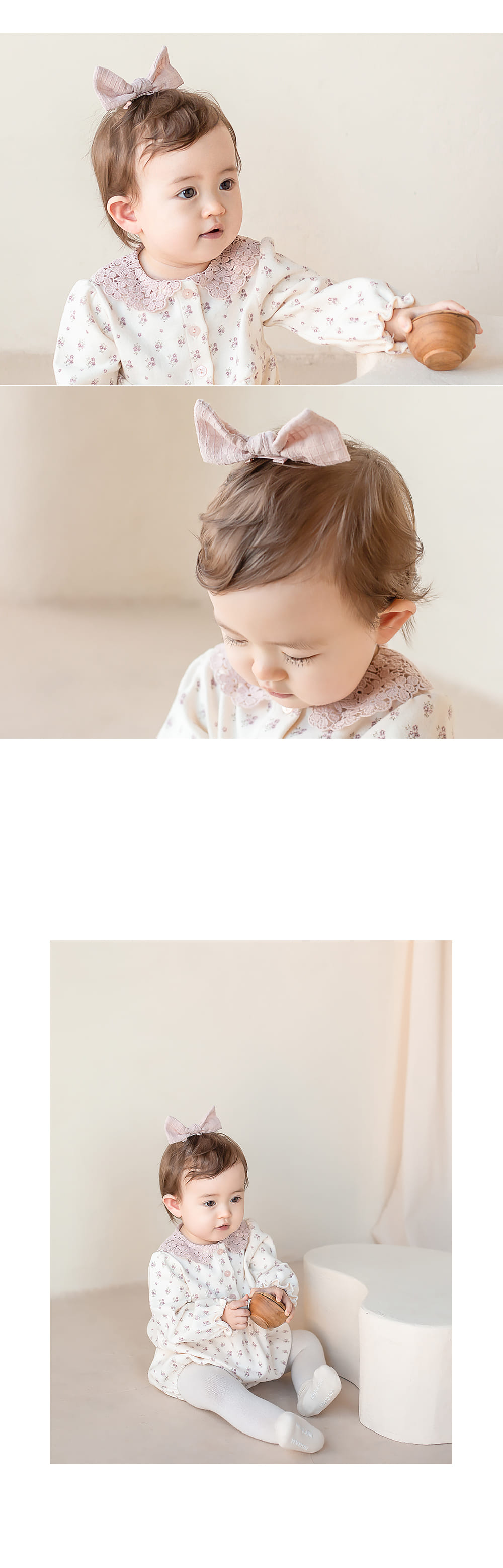 HAPPY PRINCE - Korean Children Fashion - #Kfashion4kids - Nora Baby Hairpin [set of 5] - 2
