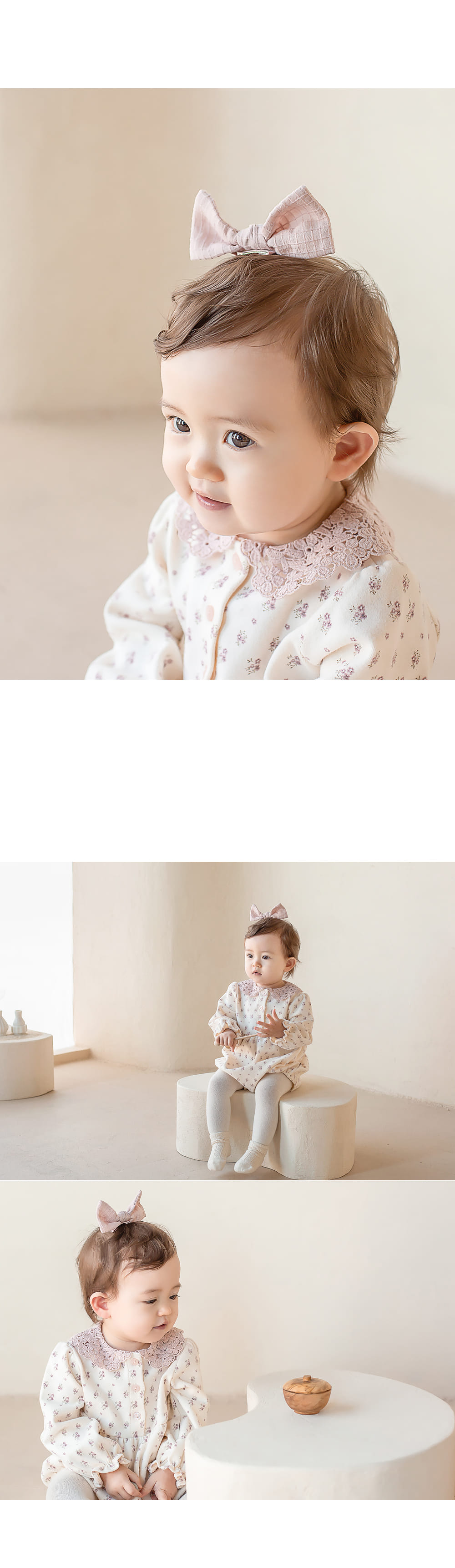 HAPPY PRINCE - Korean Children Fashion - #Kfashion4kids - Nora Baby Hairpin [set of 5] - 3