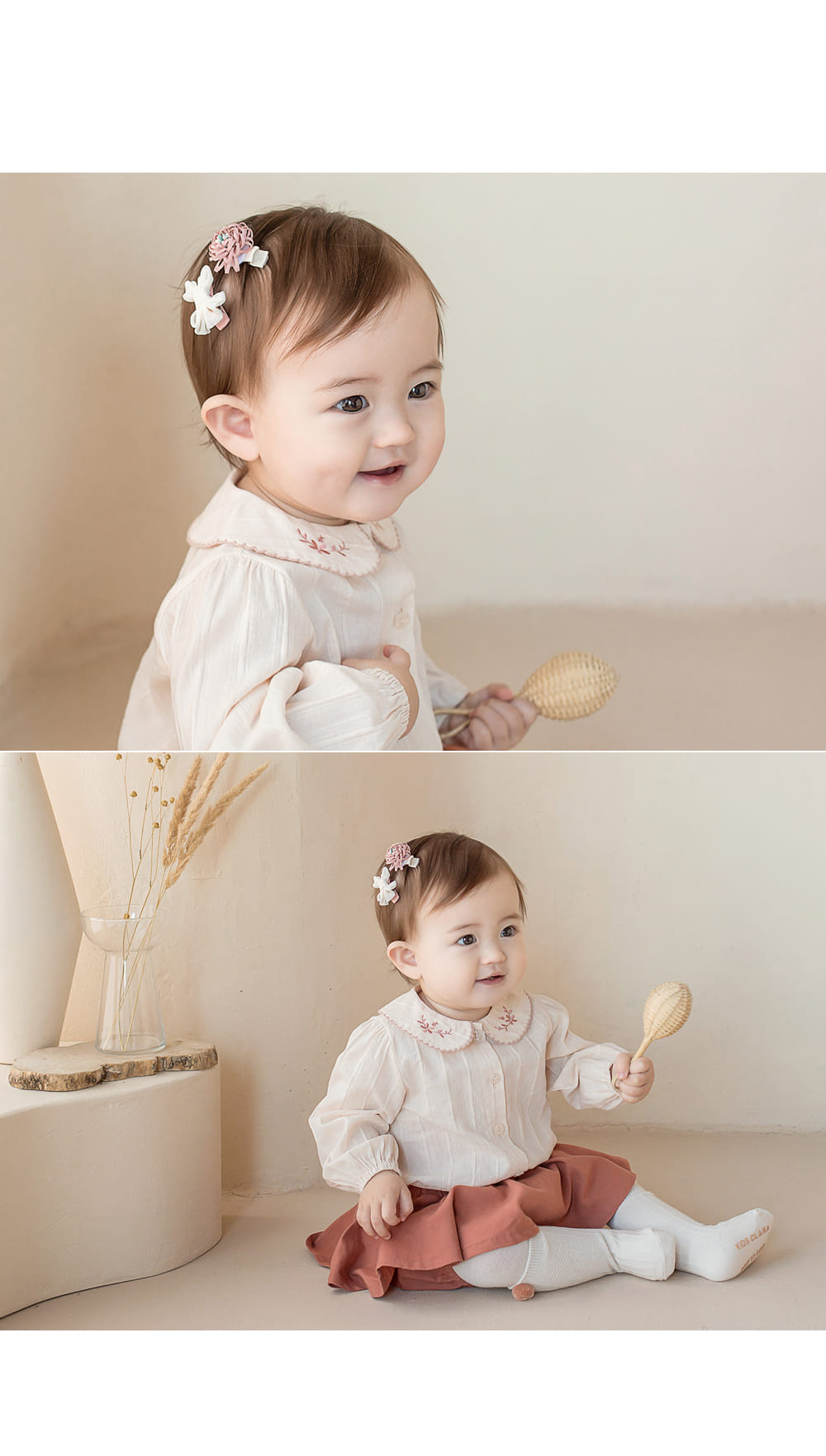HAPPY PRINCE - Korean Children Fashion - #Kfashion4kids - Michel Mini Baby Hairpin[set of 2] - 3