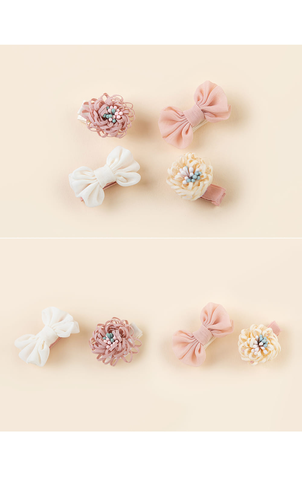 HAPPY PRINCE - Korean Children Fashion - #Kfashion4kids - Michel Mini Baby Hairpin[set of 2] - 4
