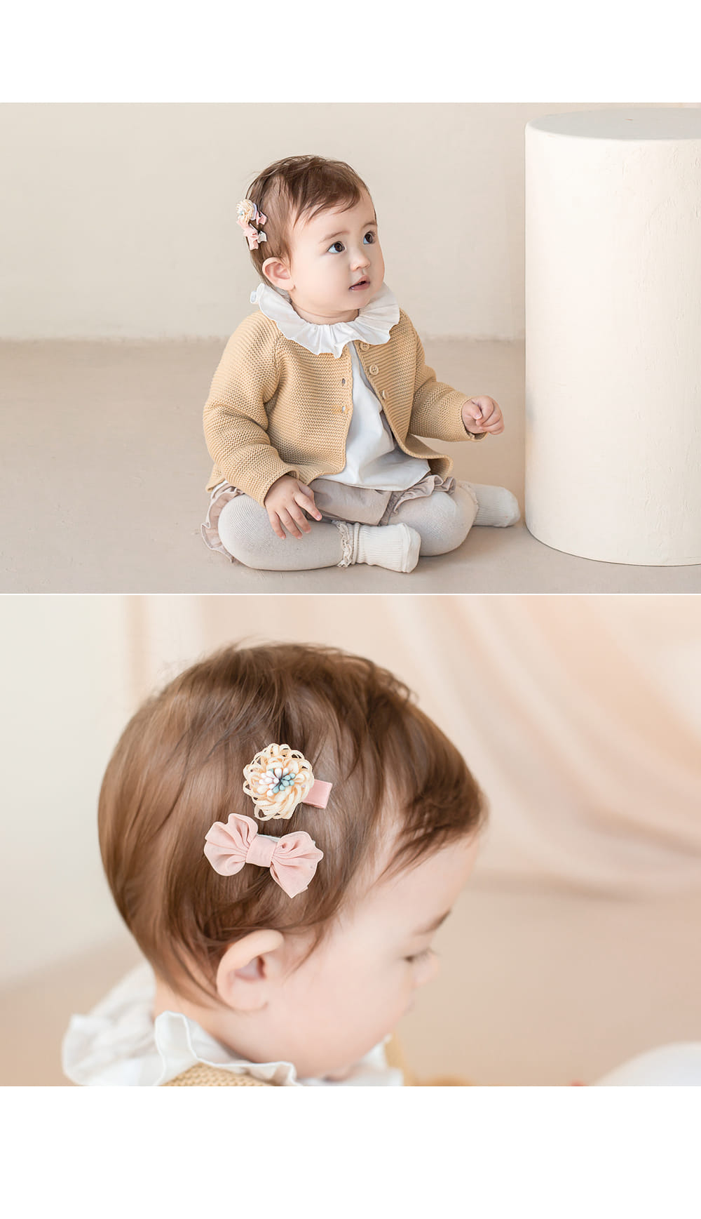 HAPPY PRINCE - Korean Children Fashion - #Kfashion4kids - Michel Mini Baby Hairpin[set of 2] - 5