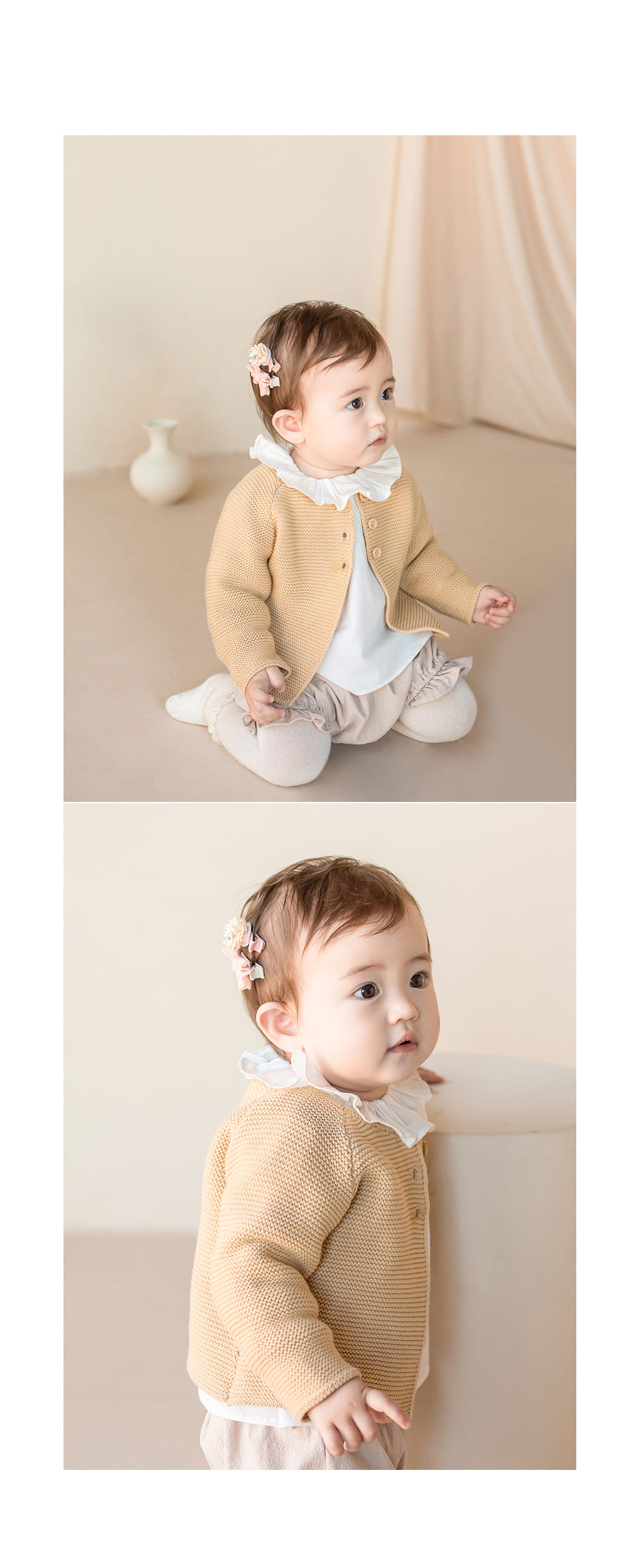 HAPPY PRINCE - Korean Children Fashion - #Kfashion4kids - Michel Mini Baby Hairpin[set of 2] - 6