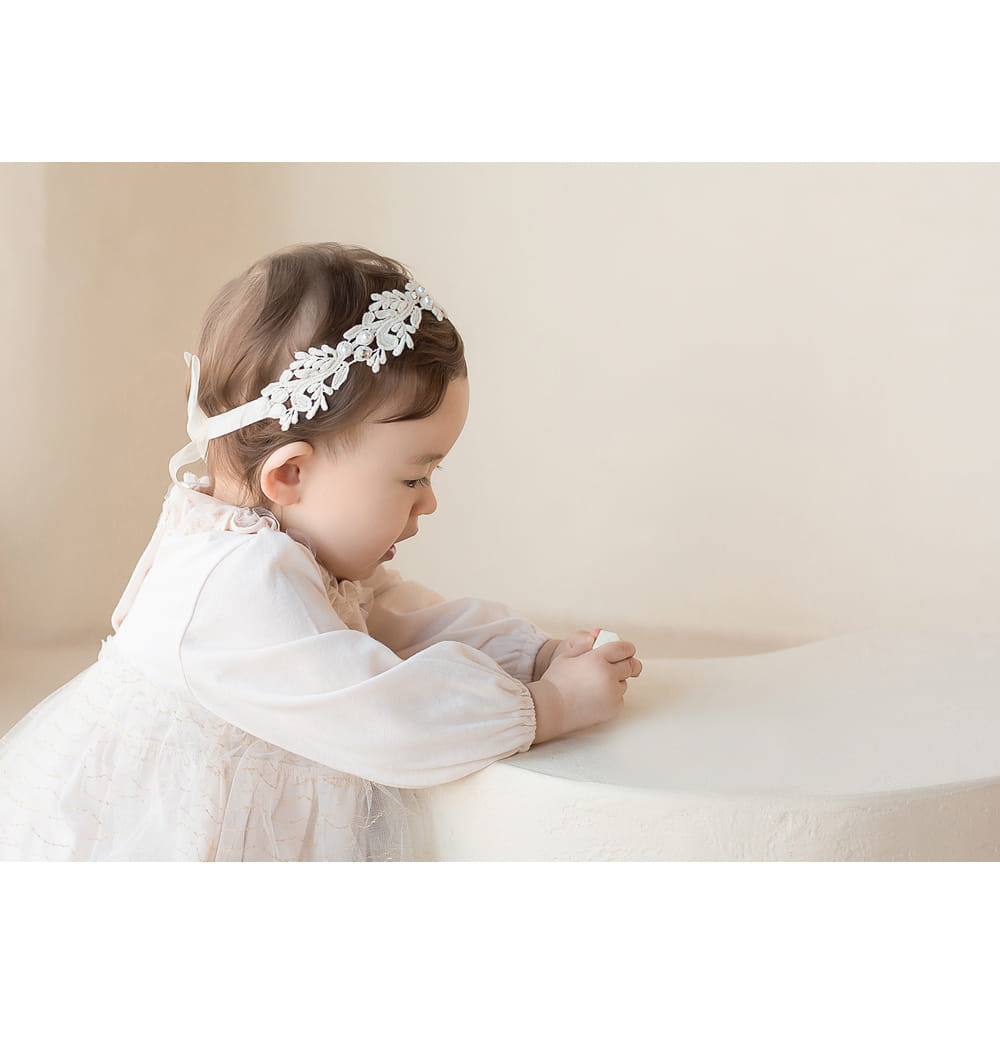 HAPPY PRINCE - Korean Children Fashion - #Kfashion4kids - Lillian Lace Baby Band [set of 5] - 5
