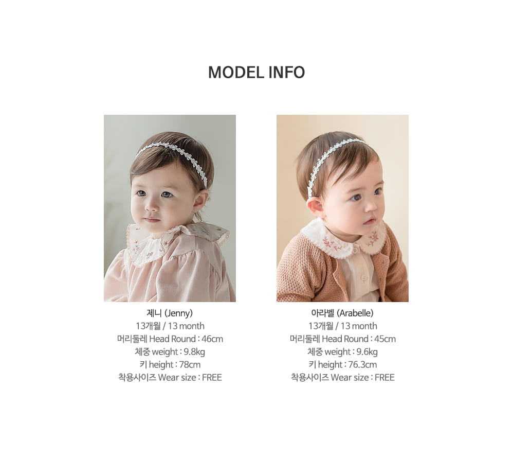HAPPY PRINCE - Korean Children Fashion - #Kfashion4kids - Julie Lace Band [set of 5] - 10