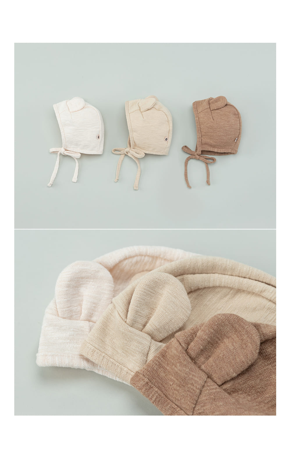 HAPPY PRINCE - Korean Children Fashion - #Kfashion4kids - Bebe Bear Bonnet - 4