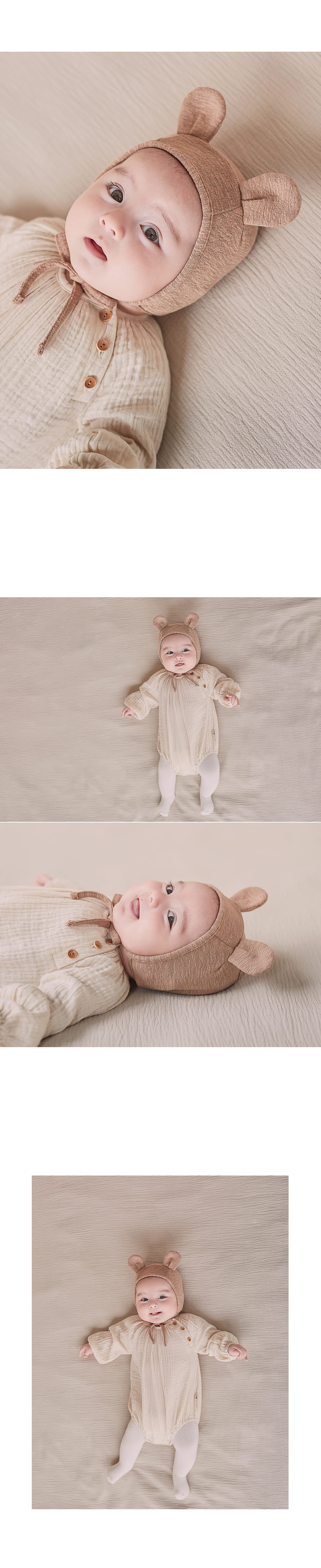 HAPPY PRINCE - Korean Children Fashion - #Kfashion4kids - Bebe Bear Bonnet - 5