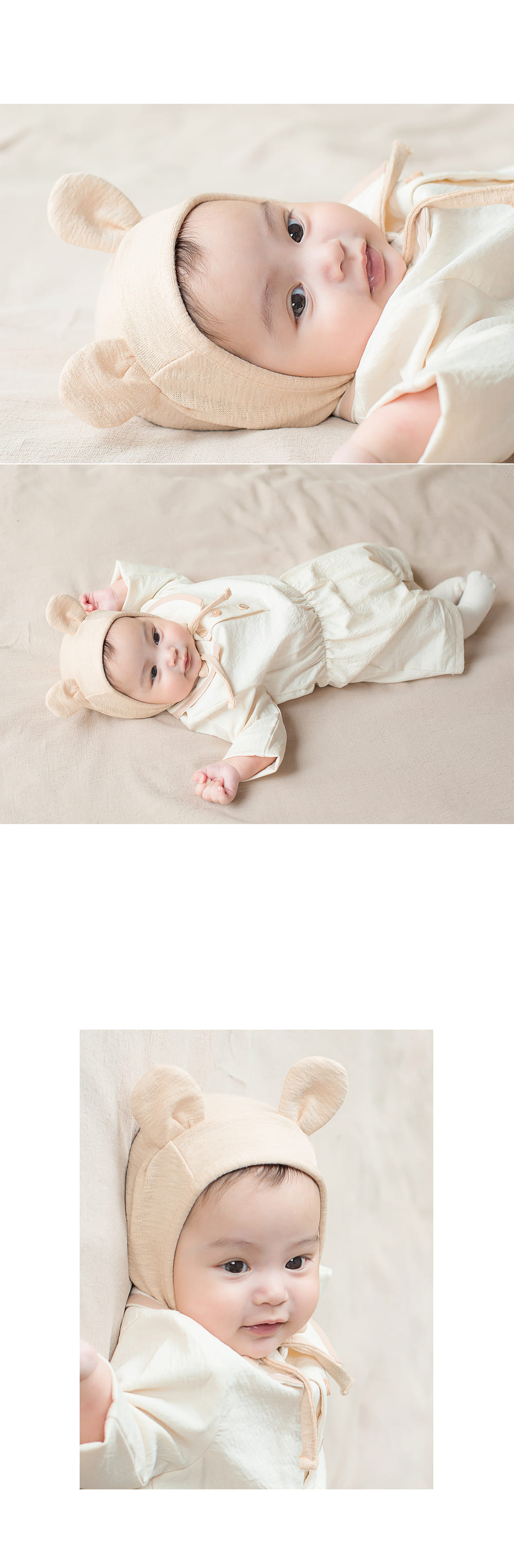 HAPPY PRINCE - Korean Children Fashion - #Kfashion4kids - Bebe Bear Bonnet - 7