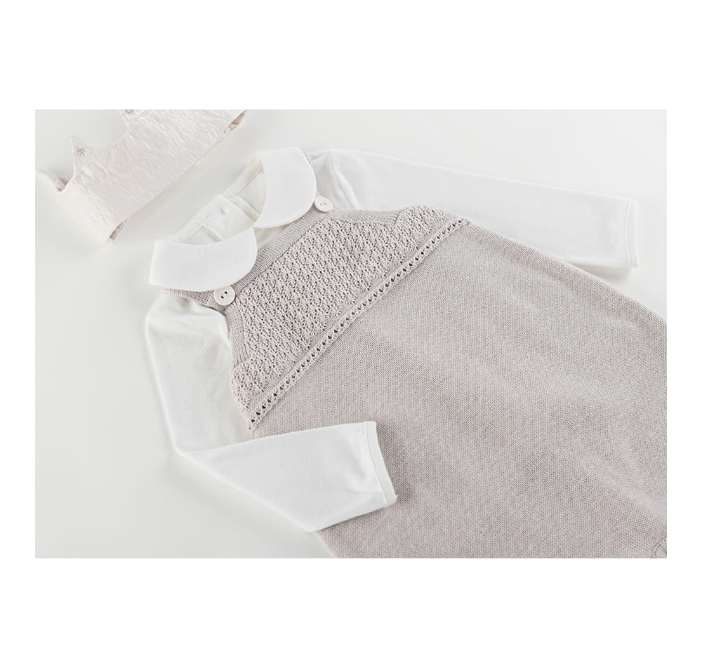 HAPPY PRINCE - Korean Children Fashion - #Kfashion4kids - Carren Round Collar Long Sleeve - 5