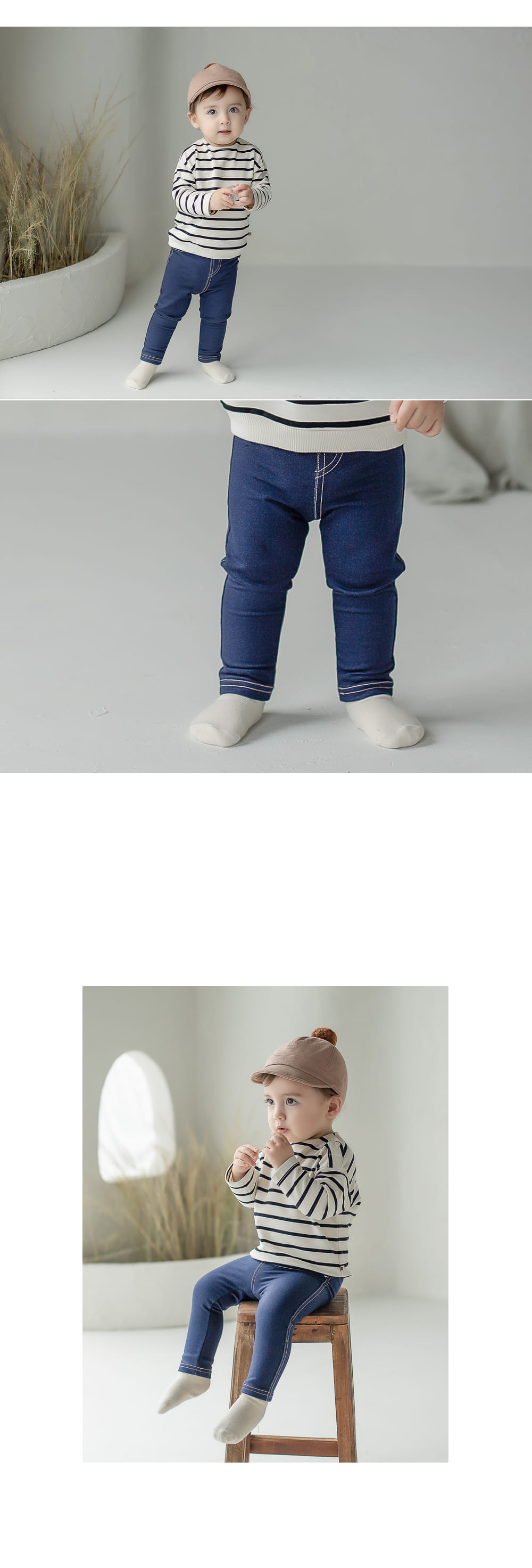 HAPPY PRINCE - Korean Children Fashion - #Kfashion4kids - Medio Baby Leggings - 2