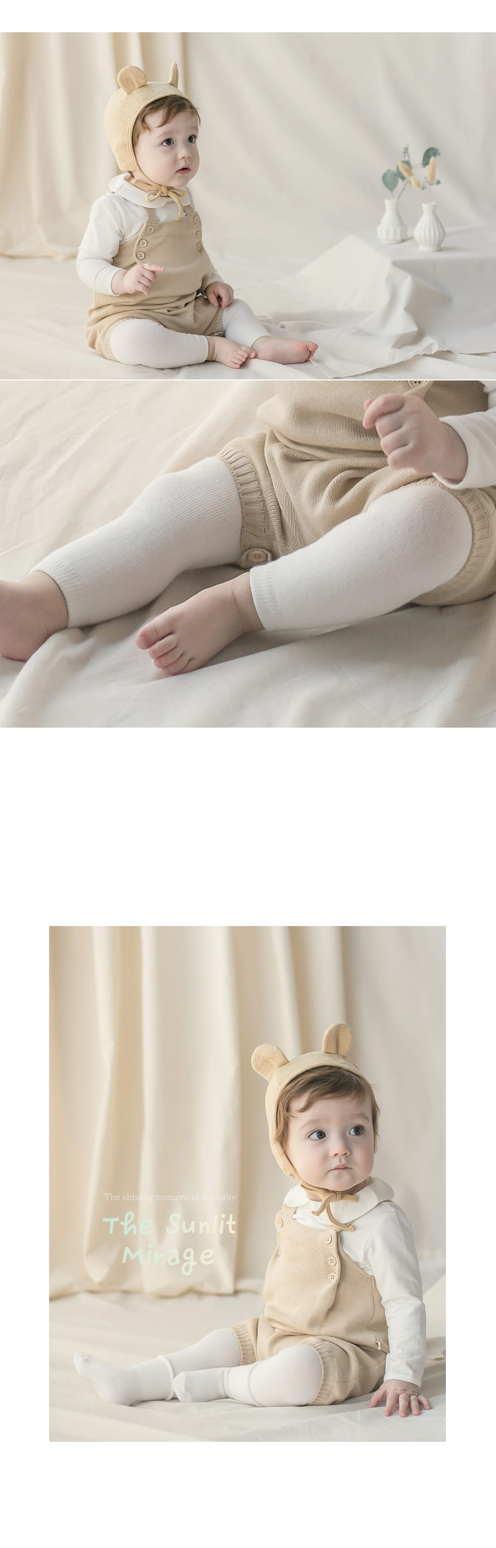 HAPPY PRINCE - Korean Children Fashion - #Kfashion4kids - White Plain Leggings [set of 5] - 2