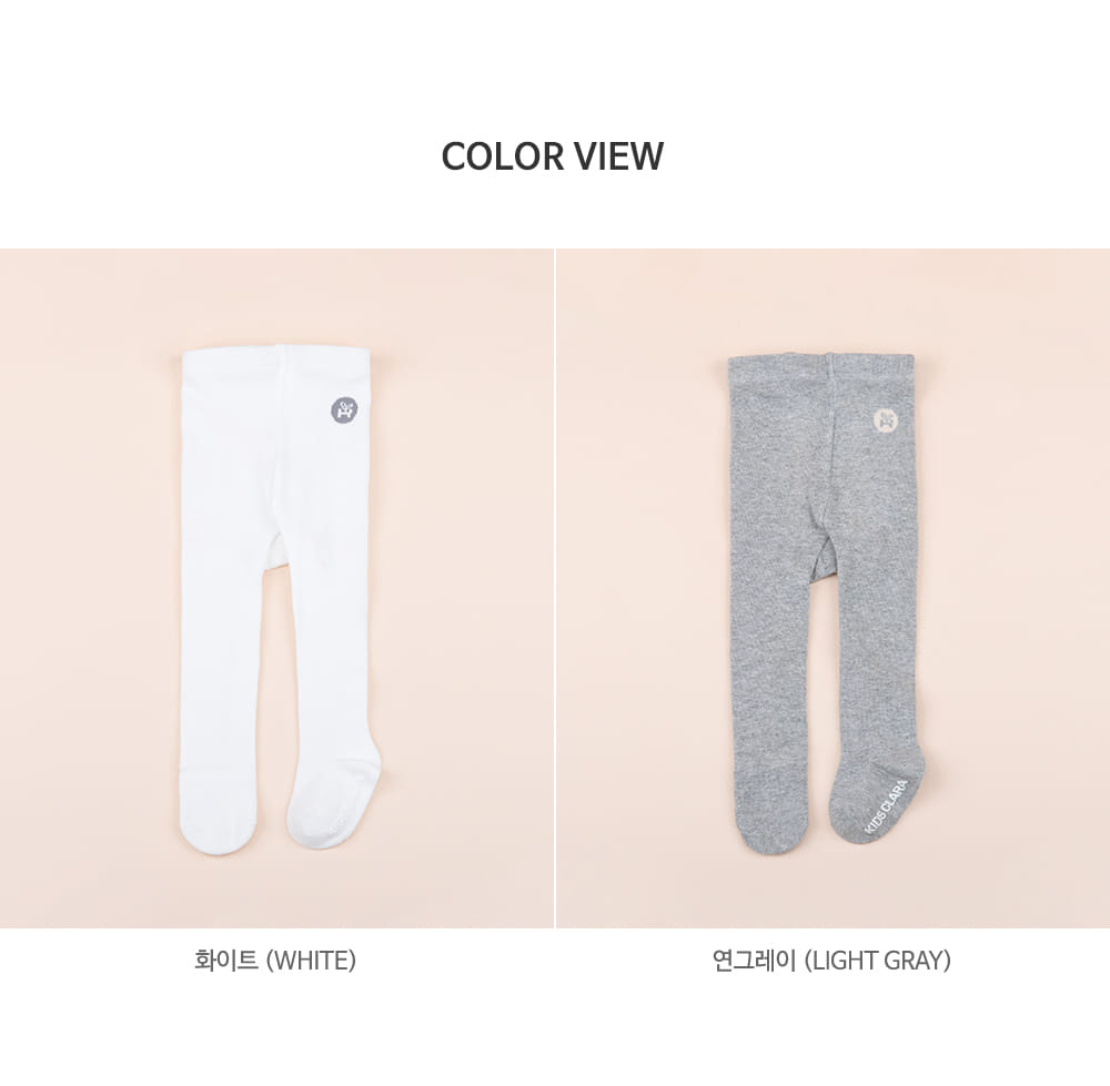 HAPPY PRINCE - Korean Children Fashion - #Kfashion4kids - New Happy Plain Tights [set of 5] - 9