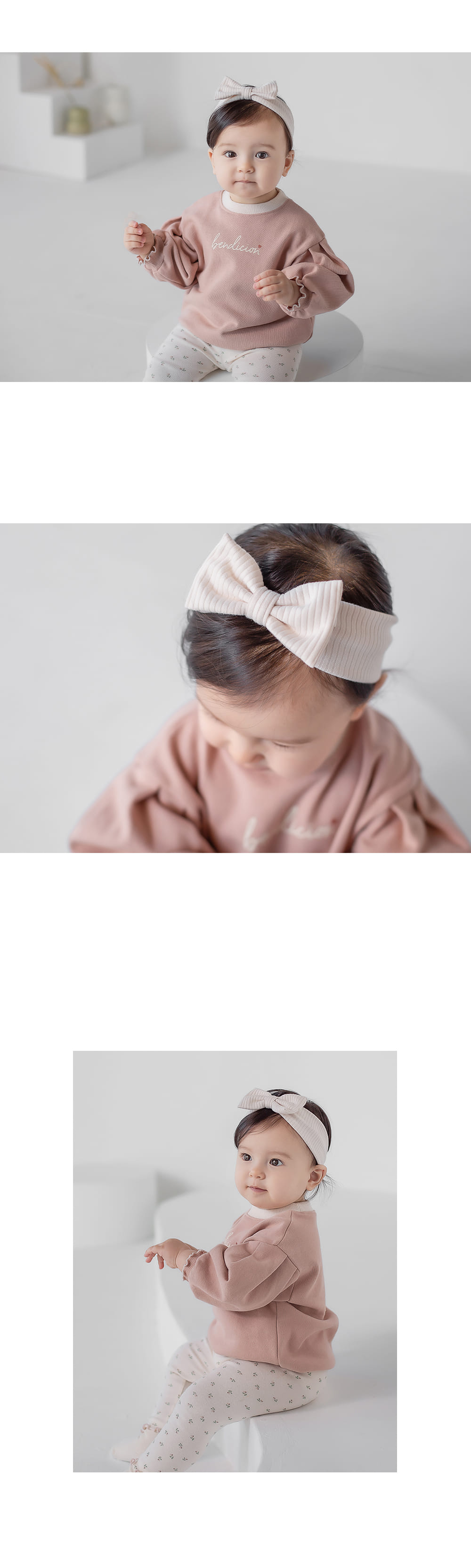 HAPPY PRINCE - Korean Children Fashion - #Kfashion4kids - Irene Baby Hairband [set of 5] - 4
