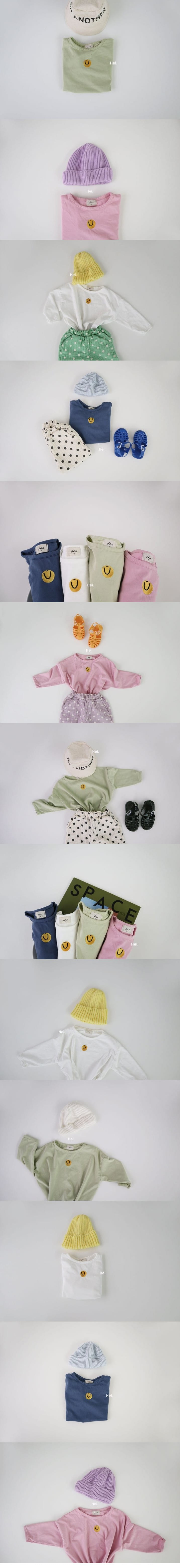 HEI - Korean Children Fashion - #Kfashion4kids - Smile Tee - 2