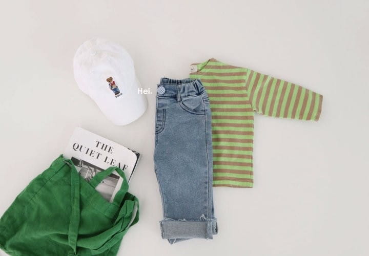 HEI - Korean Children Fashion - #Kfashion4kids - Toast Denim Pants