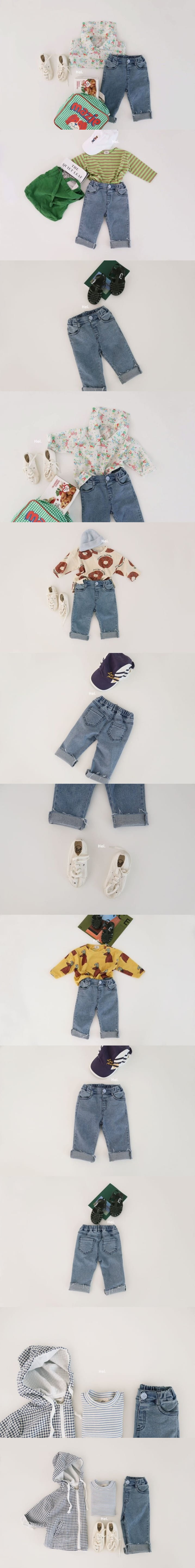 HEI - Korean Children Fashion - #Kfashion4kids - Toast Denim Pants - 2