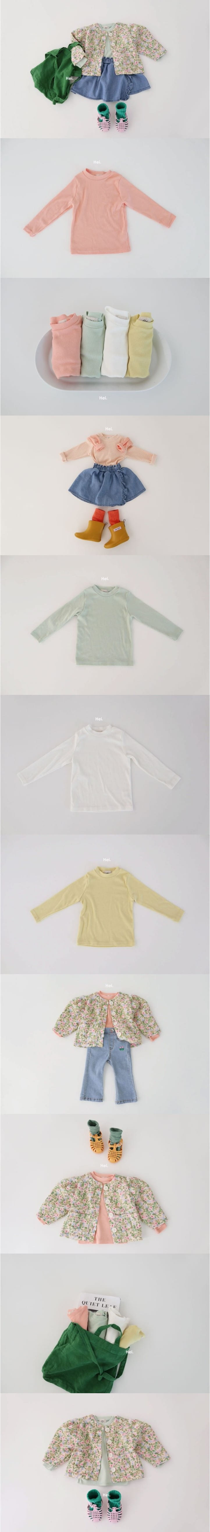 HEI - Korean Children Fashion - #Kfashion4kids - Modal Golgi Tee - 2
