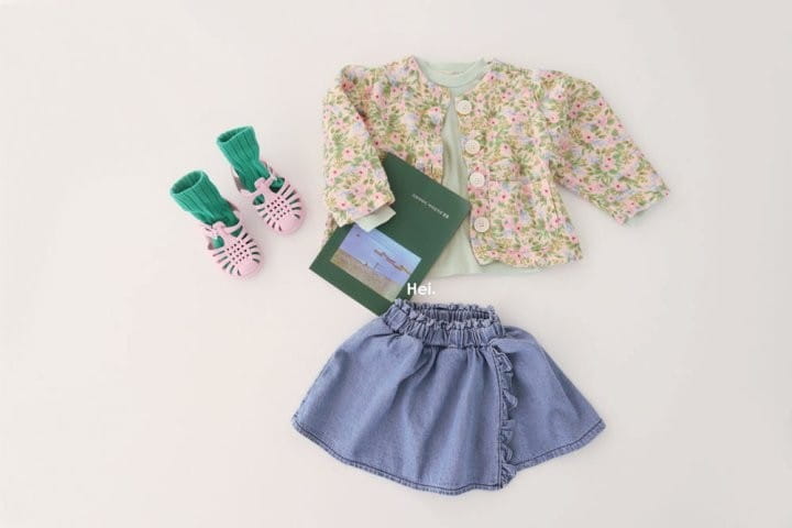 HEI - Korean Children Fashion - #Kfashion4kids - Camellia Cardigan