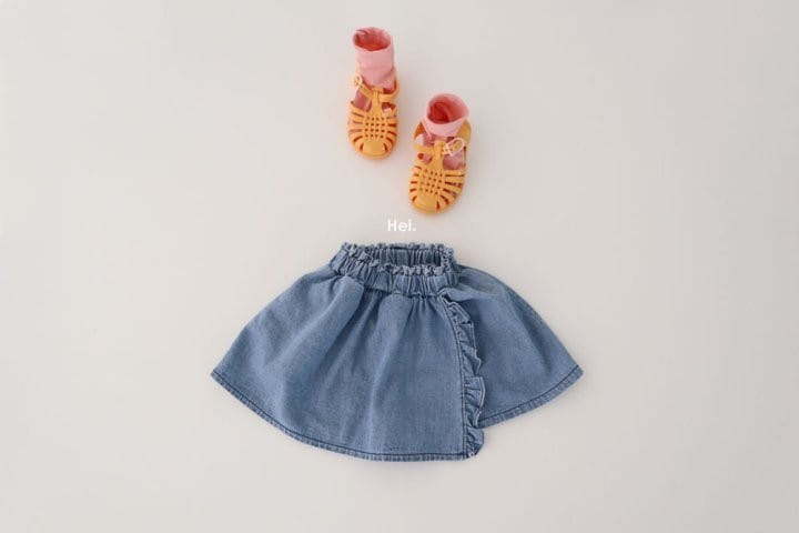 HEI - Korean Children Fashion - #Kfashion4kids - Babie Lap Culottes Pants 