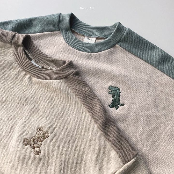 HERE I AM - Korean Children Fashion - #Kfashion4kids - Animal Top Bottom Set