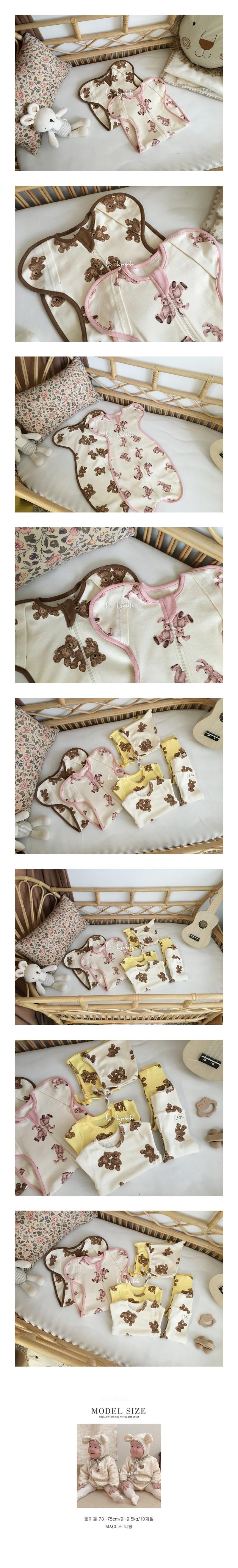 HI BYEBEBE - Korean Children Fashion - #Kfashion4kids - Bear Butterfly Sleeping Sack
