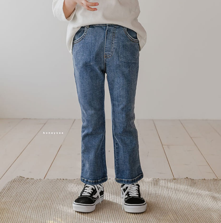 HONEYBEE - Korean Children Fashion - #Kfashion4kids - Denim Bell Bottom