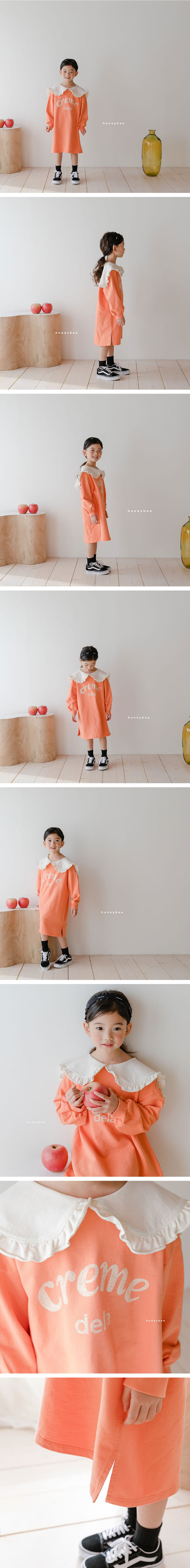 HONEYBEE - Korean Children Fashion - #Kfashion4kids - Cream One-piece - 2