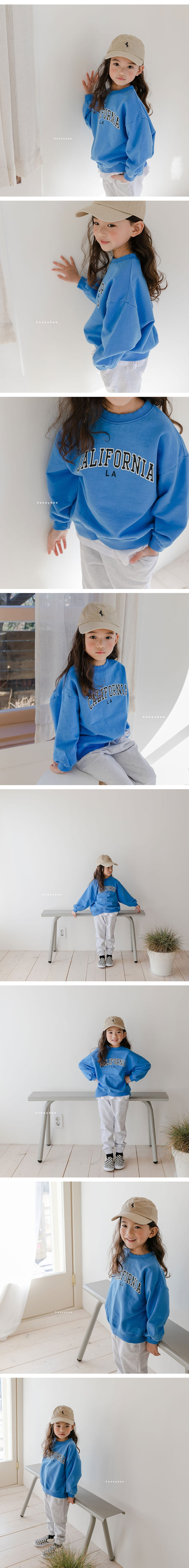 HONEYBEE - Korean Children Fashion - #Kfashion4kids - California Sweatshirt - 3
