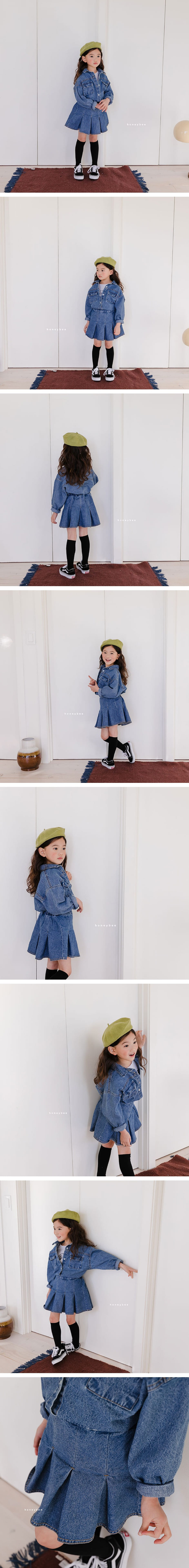 HONEYBEE - Korean Children Fashion - #Kfashion4kids - Denim Shirt - 2