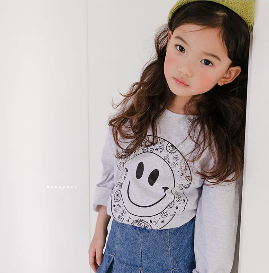 HONEYBEE - Korean Children Fashion - #Kfashion4kids - Smile Single Tee