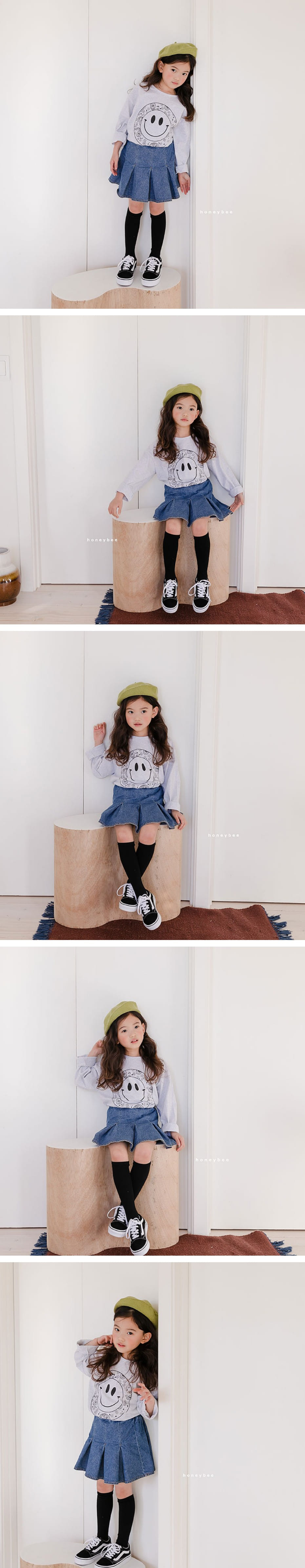 HONEYBEE - Korean Children Fashion - #Kfashion4kids - Smile Single Tee - 2