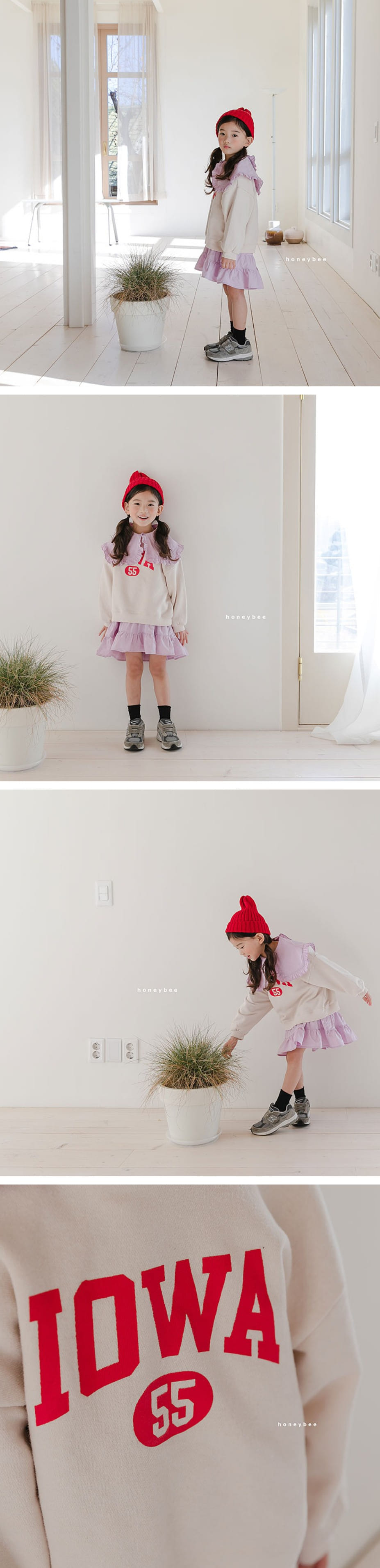 HONEYBEE - Korean Children Fashion - #Kfashion4kids - Iowa Sweatshirt - 2