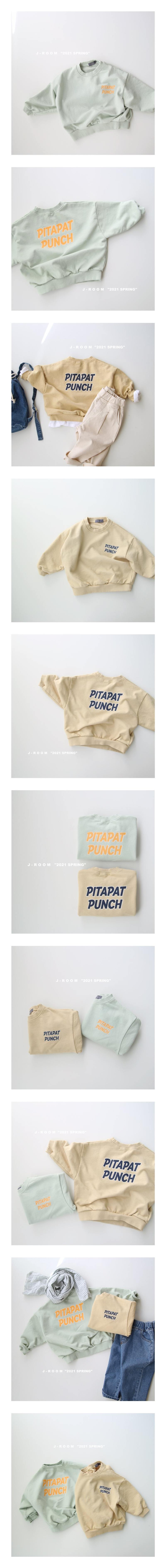 J-ROOM - Korean Children Fashion - #Kfashion4kids - Punch Sweatshirt