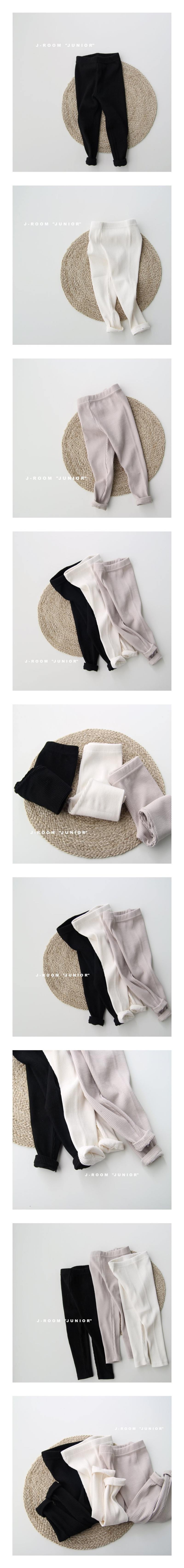 J-ROOM - Korean Children Fashion - #Kfashion4kids - Daily Rib Leggings