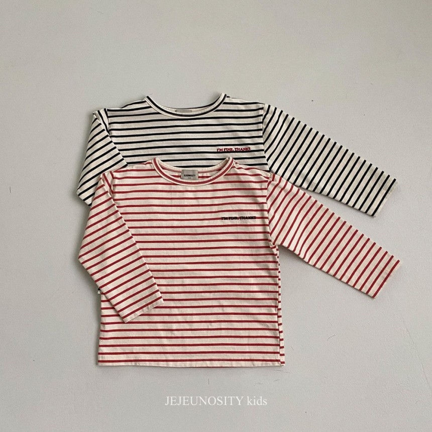 JEJEUNOSITY - Korean Children Fashion - #Kfashion4kids - Stripe Tee