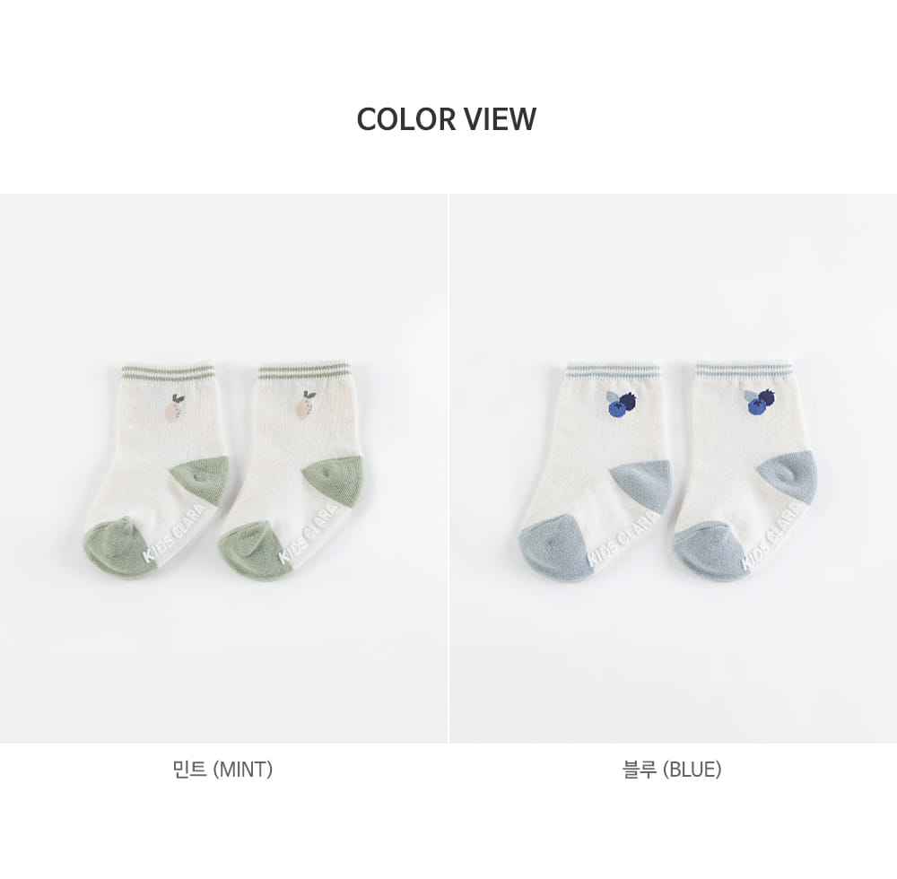 KIDS CLARA - Korean Children Fashion - #Kfashion4kids - Noah Baby Socks [set of 5] - 8