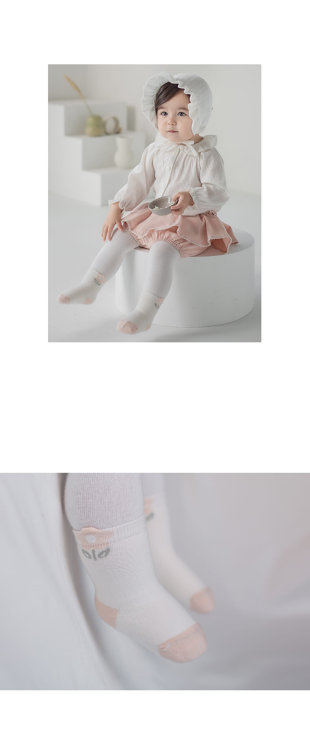KIDS CLARA - Korean Children Fashion - #Kfashion4kids - Joohe Flower Baby Socks [set of 5] - 5