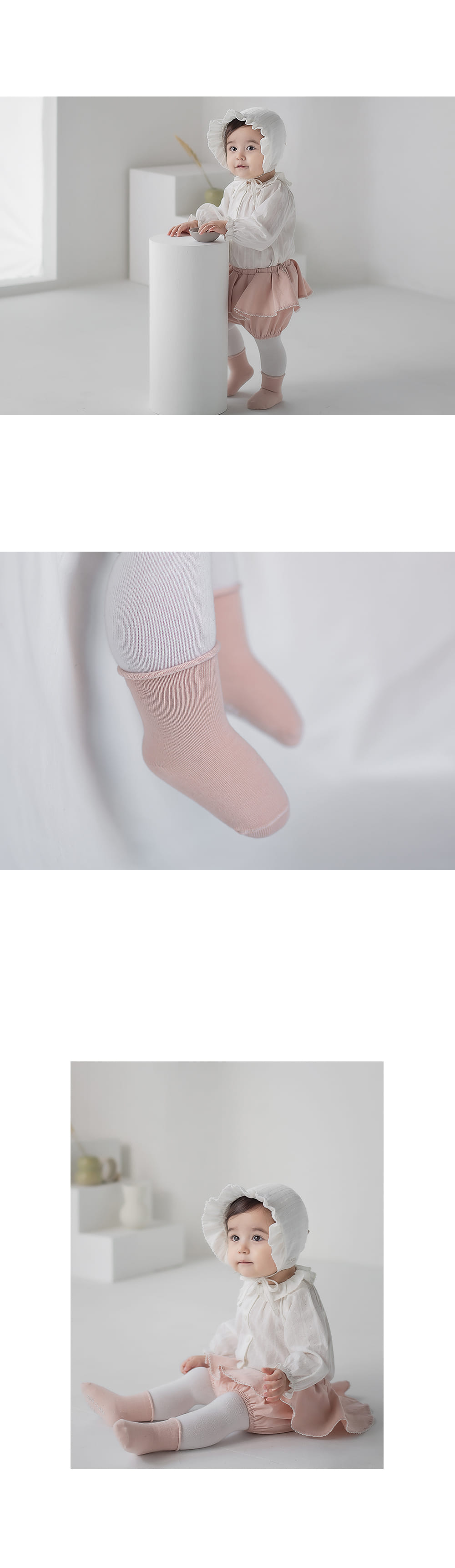 KIDS CLARA - Korean Children Fashion - #Kfashion4kids - Joy Rolling Socks [set of 5] - 3