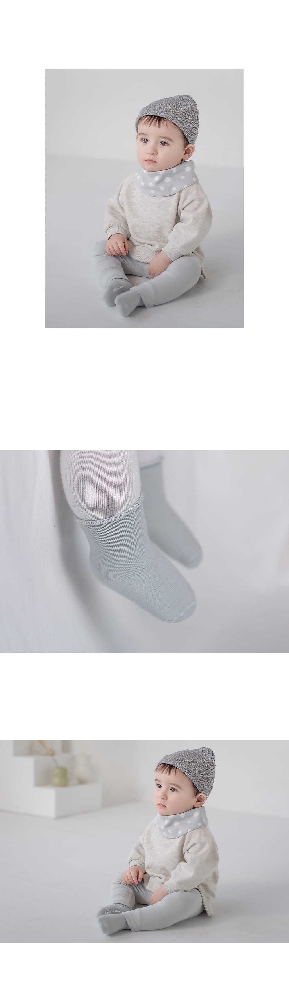 KIDS CLARA - Korean Children Fashion - #Kfashion4kids - Joy Rolling Socks [set of 5] - 7