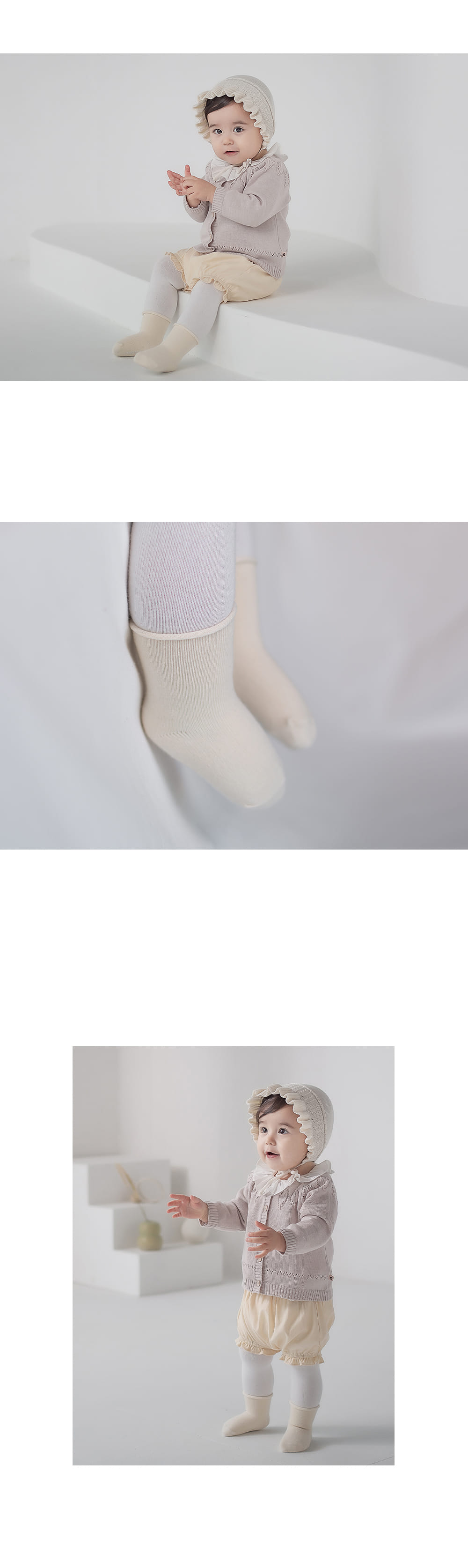 KIDS CLARA - Korean Children Fashion - #Kfashion4kids - Joy Rolling Socks [set of 5] - 2