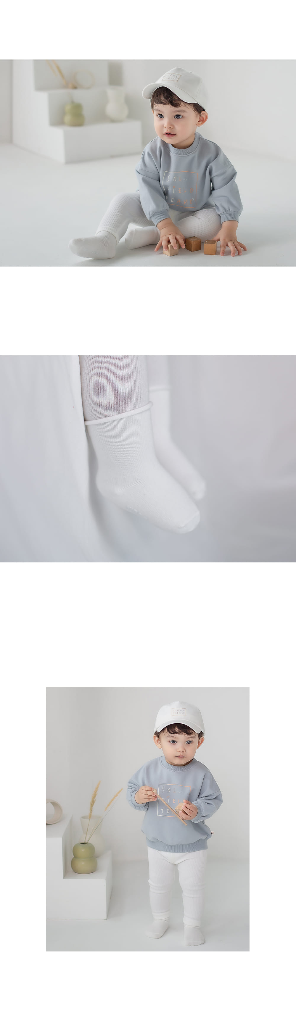 KIDS CLARA - Korean Children Fashion - #Kfashion4kids - Joy Rolling Socks [set of 5] - 3