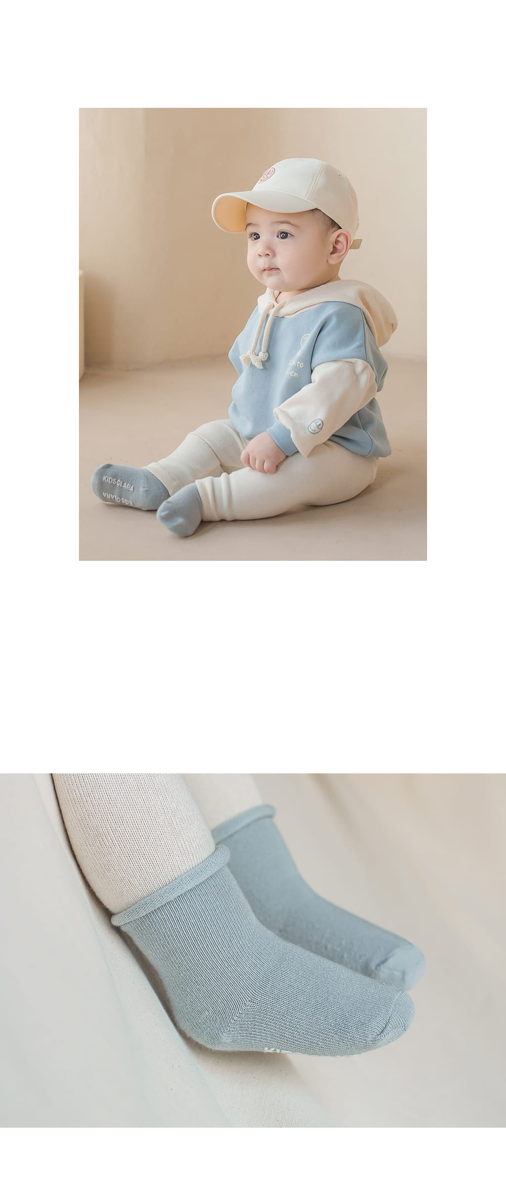 KIDS CLARA - Korean Children Fashion - #Kfashion4kids - Joy Rolling Socks [set of 5] - 7
