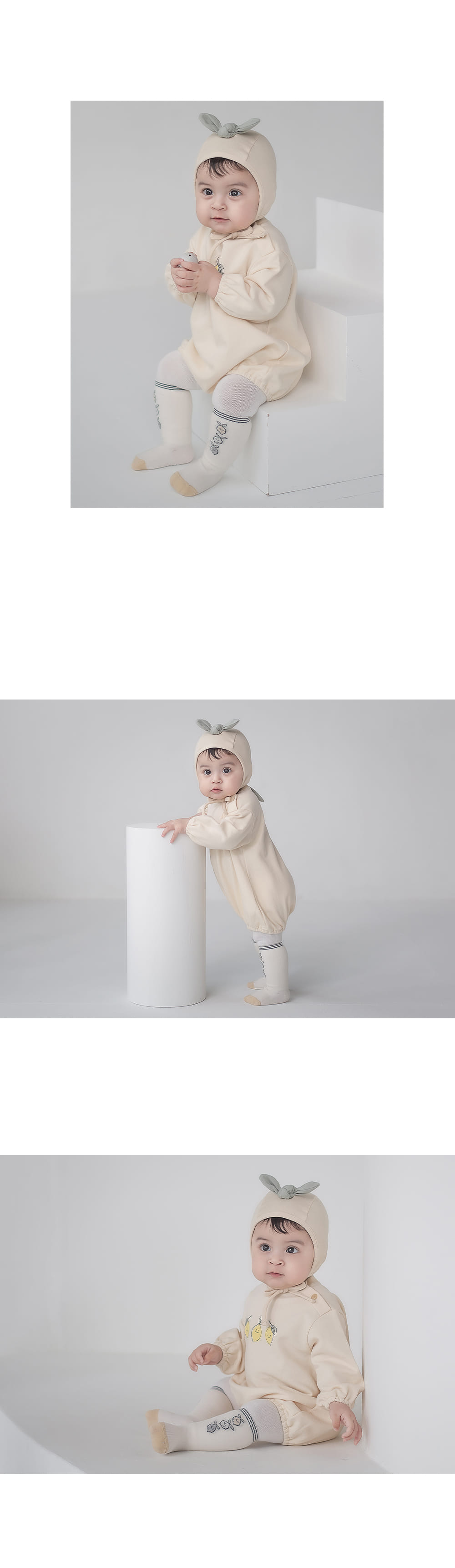 KIDS CLARA - Korean Children Fashion - #Kfashion4kids - Fruta Baby Knee Socks [set of 5] - 6