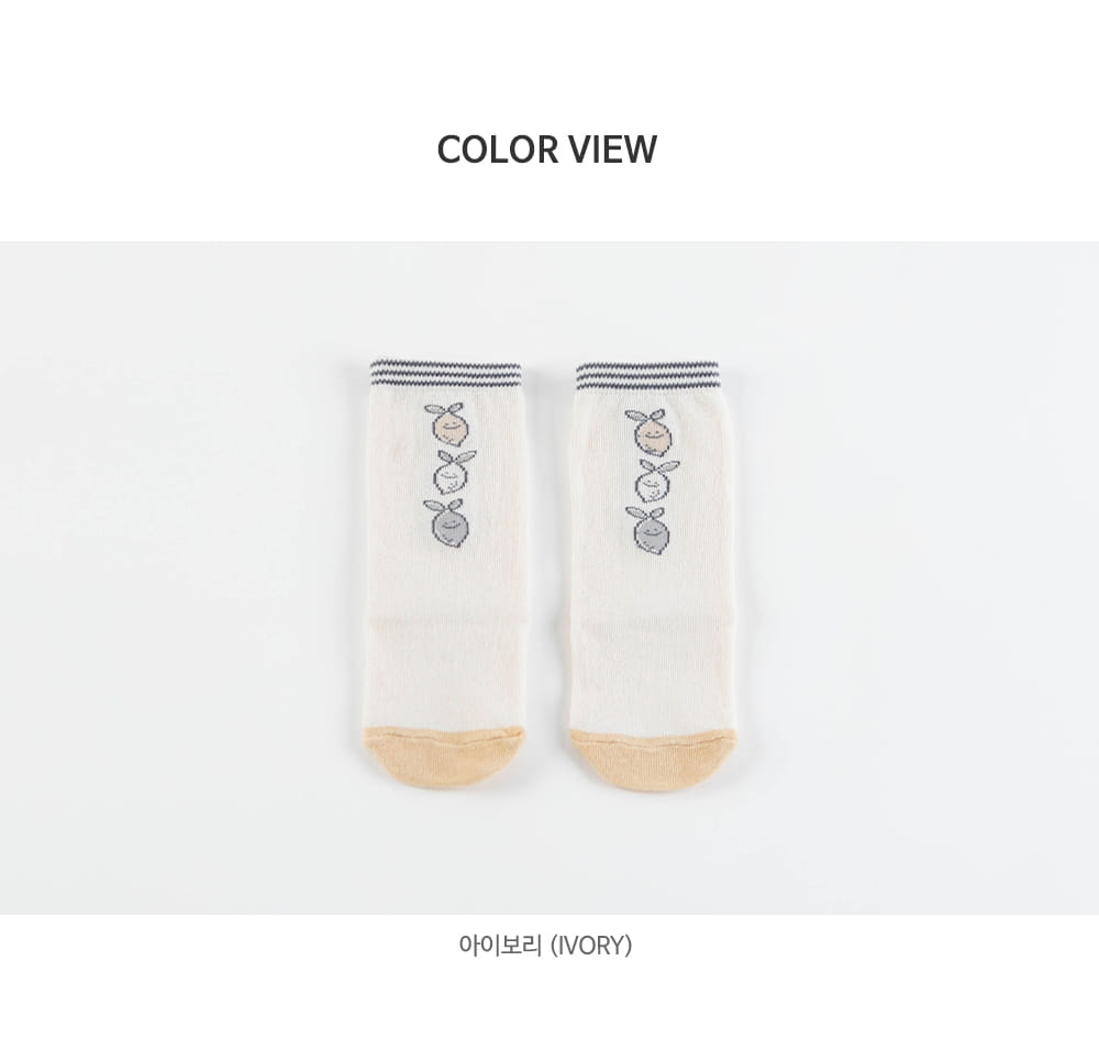 KIDS CLARA - Korean Children Fashion - #Kfashion4kids - Fruta Baby Knee Socks [set of 5] - 8