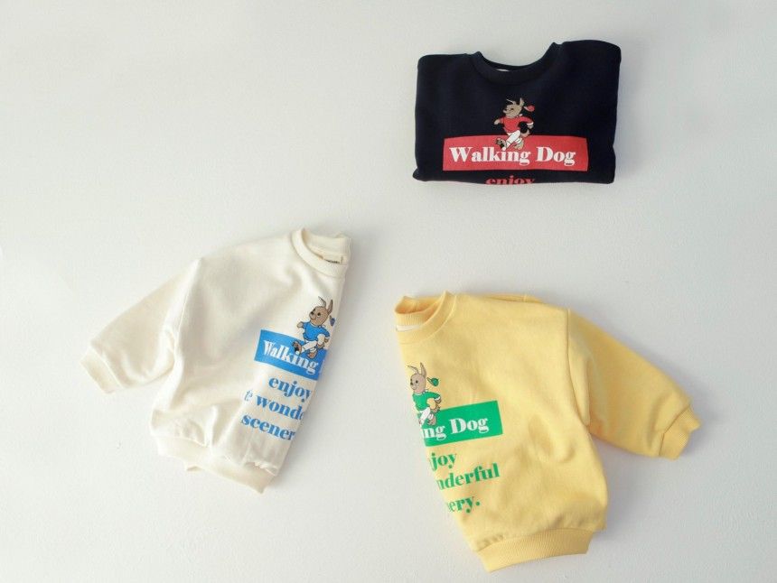 KOKOYARN - Korean Children Fashion - #Kfashion4kids - Walking Sweatshirt